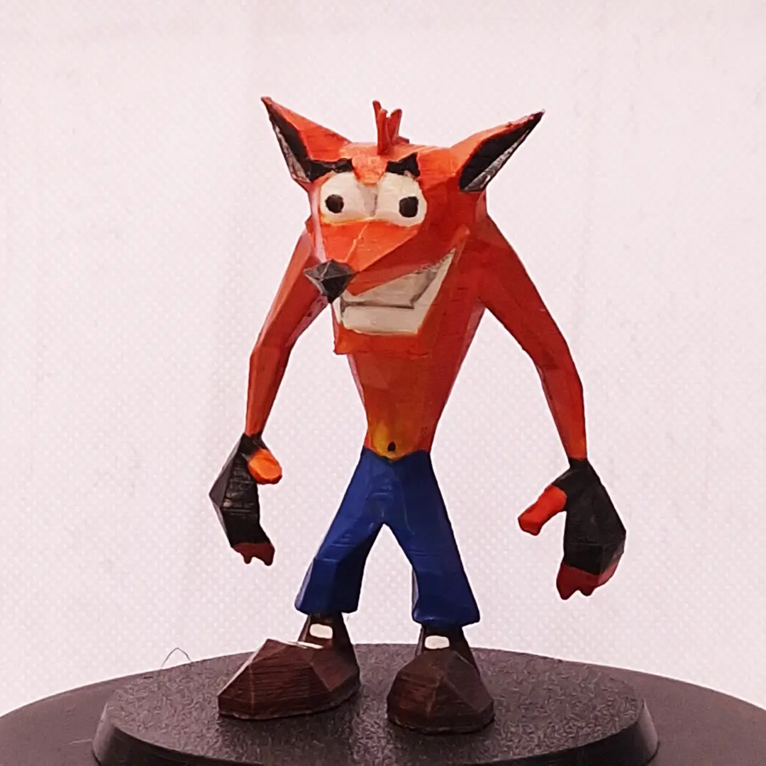 Crash Bandicoot Ps1 Statue